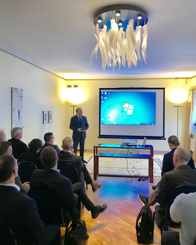 Susitikimas Švedijos ambasadoje