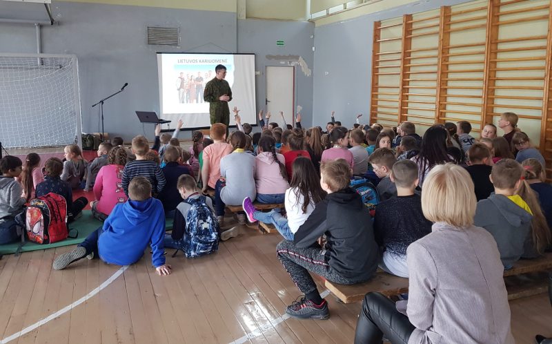 Pilietinės gynybos diena Alytaus Likiškėlių progimazijoje