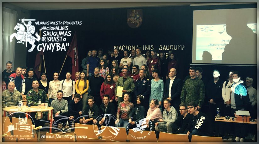 Vilniuje startavo naujas tarpmokyklinis projektas „Nacionalinis saugumas ir krašto gynyba“