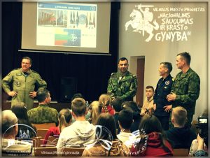  Vilniuje startavo naujas tarpmokyklinis projektas „Nacionalinis saugumas ir krašto gynyba“