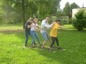  Su Utenos mokiniais – apie susitelkimą siekiant bendro tikslo