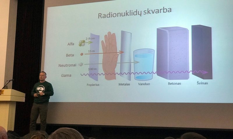 Paskaita Vilniaus šauliams apie pagalbą nukentėjusiems nuo radiacijos