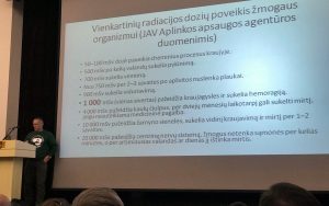  Paskaita Vilniaus šauliams apie pagalbą nukentėjusiems nuo radiacijos