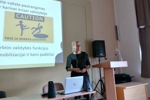 Mobilizacinis seminaras NVSC prie SAM Kauno departamento darbuotojams