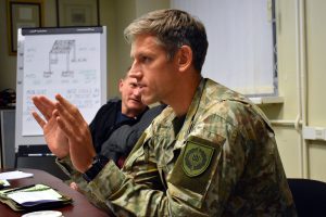  Nuspręsta glaudžiau koordinuoti veiksmus šviečiant visuomenę nacionalinio saugumo ir pilietinio pasipriešinimo klausimais
