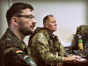  Į departamente vykstančias tarptautines pratybas „Griffin Lightning 19“ atvyko Šiaurės rytų korpuso vadas