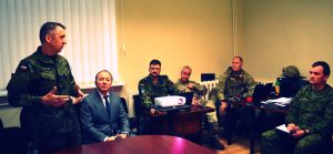  Į departamente vykstančias tarptautines pratybas „Griffin Lightning 19“ atvyko Šiaurės rytų korpuso vadas