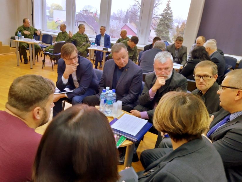 Pratybų metu įvertintas Panevėžio apskrities tarnybų pasirengimas mobilizacijai