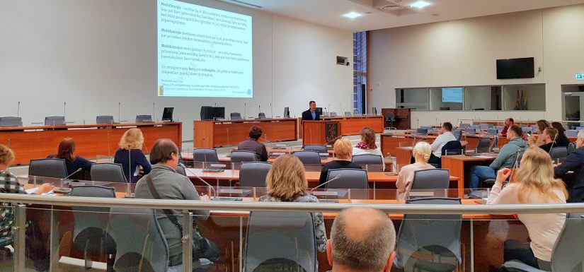 Vilniaus savivaldybės darbuotojai pagilino žinias apie valstybės pasiruošimą mobilizacijai