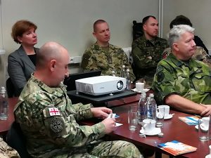  Lietuvai akredituotų užsienio gynybos atašė delegacijos vizitas