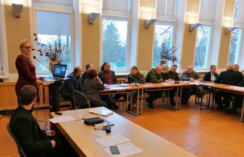 Stalo pratybose „Mobilizacija Šiaulių apskrityje 2019“ patikrintas apskrities tarnybų ir organizacijų veiksmų suderinamumas