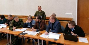  Stalo pratybose „Mobilizacija Šiaulių apskrityje 2019“ patikrintas apskrities tarnybų ir organizacijų veiksmų suderinamumas