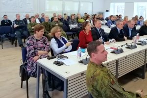  Pasiruošimas pratyboms – akademinis seminaras Telšių rajono savivaldybėje