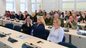  Pasiruošimas pratyboms – akademinis seminaras Telšių rajono savivaldybėje