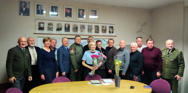  Padėka NOKT pirmininkei Angelei Jakavonytei jubiliejaus proga