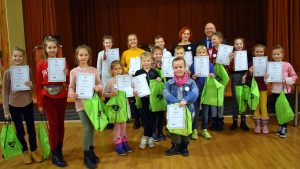  Apdovanoti nacionalinio mokinių žaidimų kūrimo konkurso laureatai
