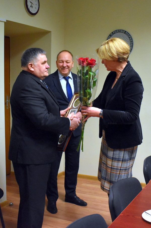  Jubiliejaus proga pagerbtas pirmasis departamento direktorius dim. plk. Vytautas Lukavičius