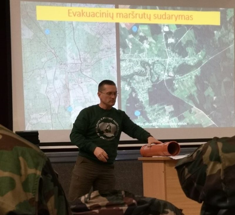 Lietuvos šauliai stiprina savo parengtumą pilietiniam pasipriešinimui