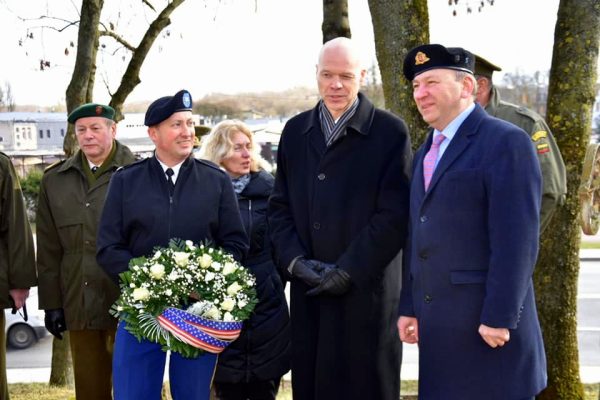  Paminėtos už Lietuvos laisvę žuvusio JAV karininko S. J. Harriso žūties 100-osios metinės