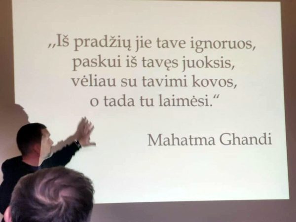  Bendruomenės vis aktyviau domisi pasirengimu pilietiniam pasipriešinimui