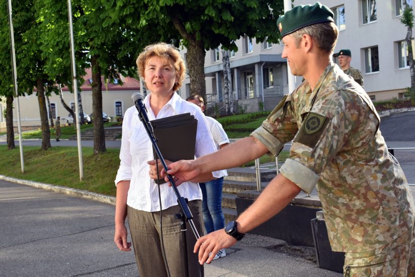 Padėkos Generolo Jono Žemaičio Lietuvos karo akademijos kariūnams