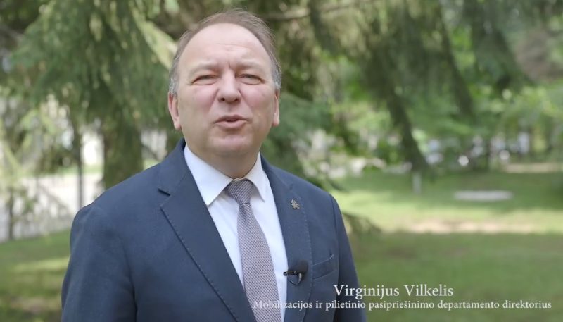 Mobilizacijos ir pilietinio pasipriešinimo departamento prie KAM veikla