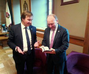  Susitikime su Vilniaus universiteto vadovybe – apie artimiausius bendros veiklos žingsnius
