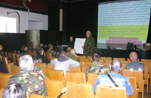  Utenos šauliai pagilino žinias apie galimus pilietinio pasipriešinimo būdus