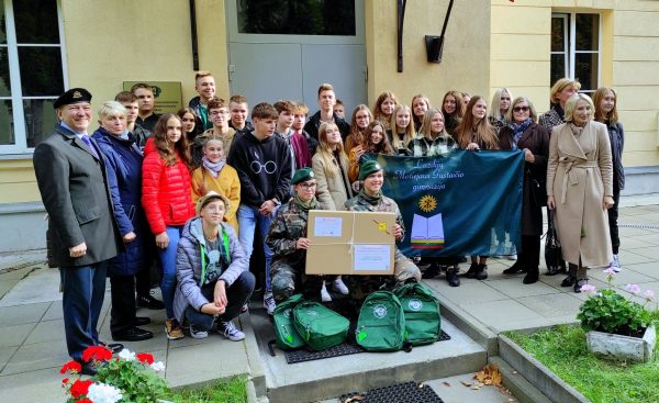  Pilietiškumo pamoka Lazdijų Motiejaus Gustaičio gimnazijos mokiniams