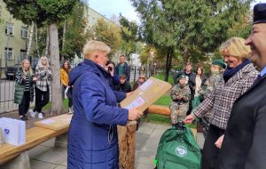  Pilietiškumo pamoka Lazdijų Motiejaus Gustaičio gimnazijos mokiniams