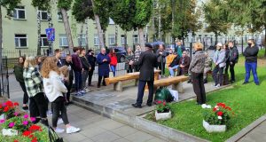  Pilietiškumo pamoka Lazdijų Motiejaus Gustaičio gimnazijos mokiniams