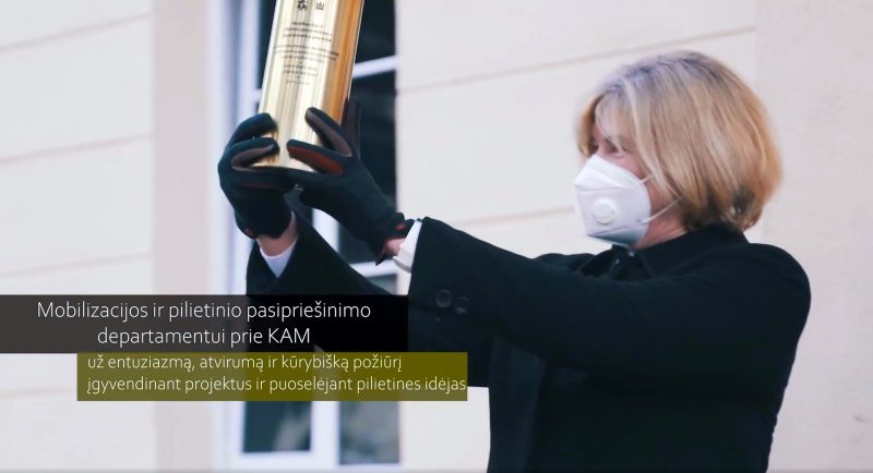 Džiugu gauti apdovanojimą, ypač kai jis – netikėtas