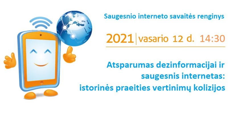 Kviečiame į nuotolinę paskaitą „Atsparumas dezinformacijai: istorinės praeities vertinimų kolizijos“