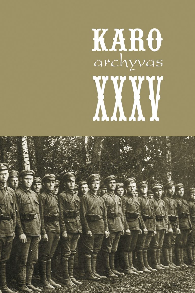 Knyga. Gintautas Surgailis “Karo archyvas. XXXV tomas”, LKA, 2020.