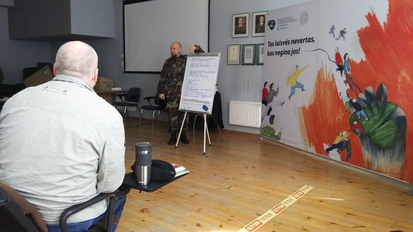 Klaipėdos šauliai lyderiauja pilietinio pasipriešinimo žinių fronte