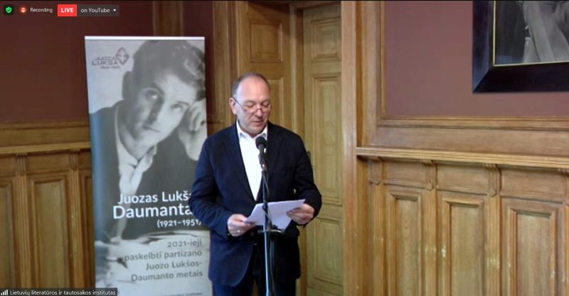 Juozo Lukšos-Daumanto skaitymų akimirkos
