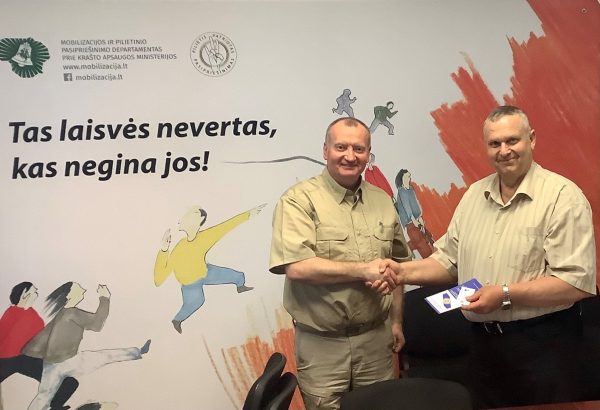  Užmegztas bendradarbiavimas su Lietuvos policijos veteranų asociacija
