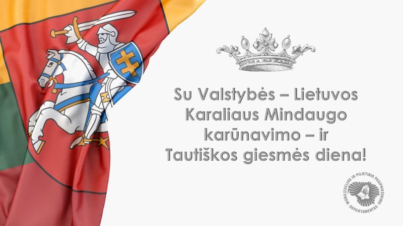 Sveikiname su Valstybės diena
