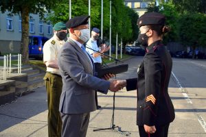  Nuoširdi padėka kariūnams už paramą organizuojant Pilietinio pasipriešinimo dienos renginį