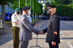  Nuoširdi padėka kariūnams už paramą organizuojant Pilietinio pasipriešinimo dienos renginį