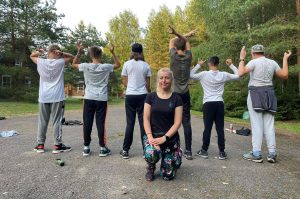  Jaunimo pilietiškumo ugdymas nenutrūksta net vasaros atostogų metu