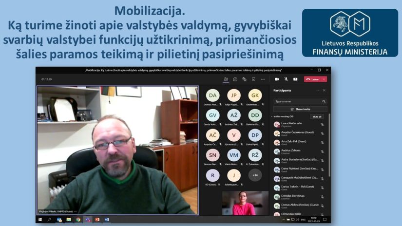 Nuosekliai vykdomam mobilizacinio mokymo planui pandemija – ne kliūtis