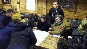 Pilietinio pasipriešinimo kurso instruktorius nudžiugino Tauragės šaulių motyvacija ir svetingumas