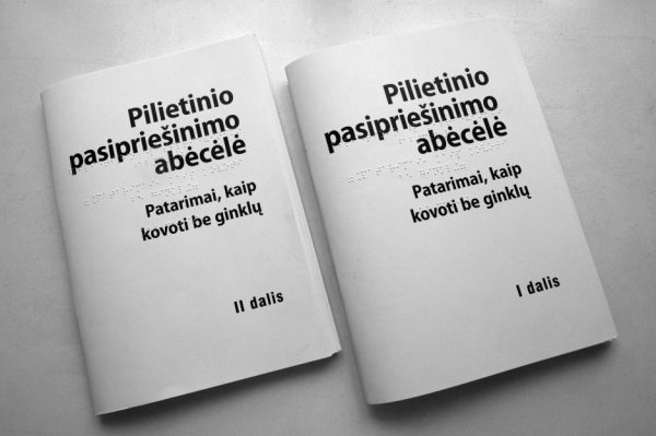  Išleistas pirmasis pilietinio pasipriešinimo leidinys Brailio raštu