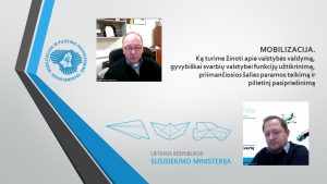  Mobilizaciniai seminarai surengti dar septynių strategiškai svarbių valstybės institucijų darbuotojams