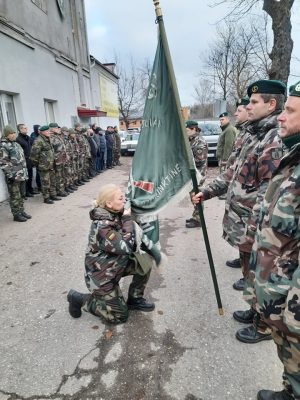  Apmokyti Panevėžio regiono šauliai