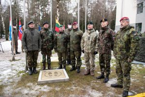  Ministras A. Anušauskas: penkmetį Lietuvoje dislokuotos NATO priešakinės pajėgos – sąjungininkų solidarumo ir įsipareigojimo kolektyvinei gynybai įrodymas