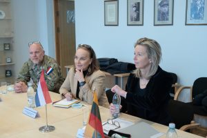  Lietuvos ir Nyderlandų gynybos ministrai aptarė saugumo situaciją regione bei NATO bataliono Rukloje stiprinimo galimybes