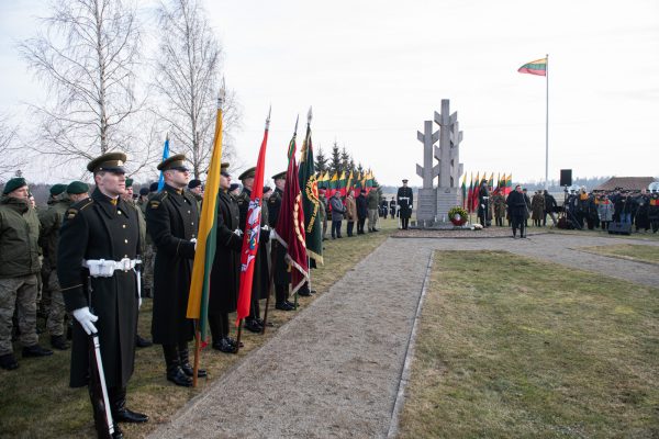  Minaičiuose paminėtos 1949–ųjų Nepriklausomybės deklaracijos metinės