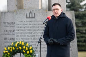  Minaičiuose paminėtos 1949–ųjų Nepriklausomybės deklaracijos metinės